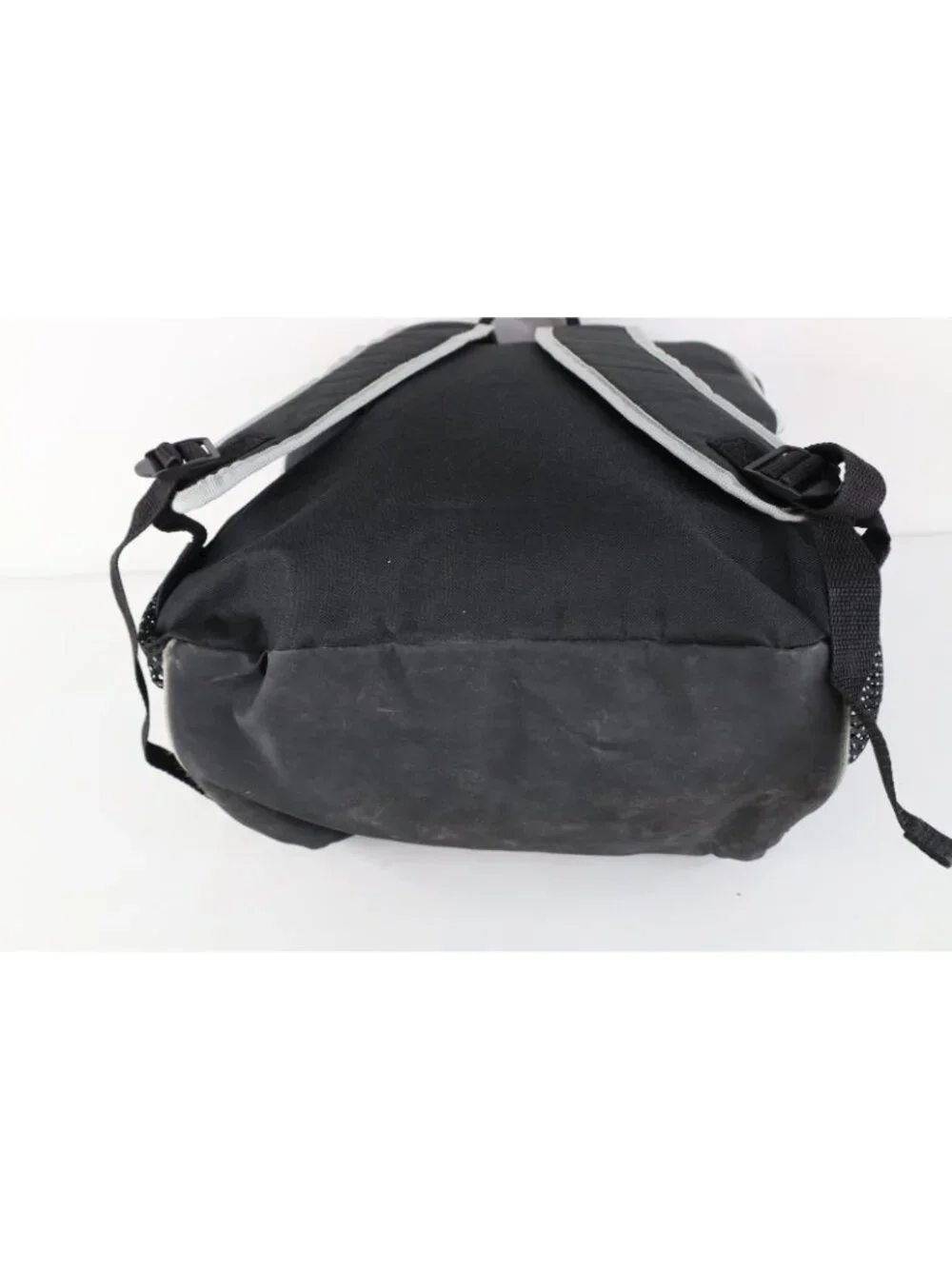 Vintage Franklin MLB Baseball Spell Out Backpack Book Bag Carry On Black